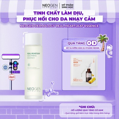 Tinh Chất Giúp Làm Dịu, Phục Hồi Cho Da Nhạy Cảm Neogen Dermalogy Real Heartleaf Essence 150ml