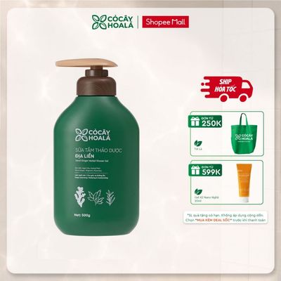 [HỎA TỐC] Sữa Tắm Thảo Dược Địa Liền Cỏ Cây Hoa Lá 500g