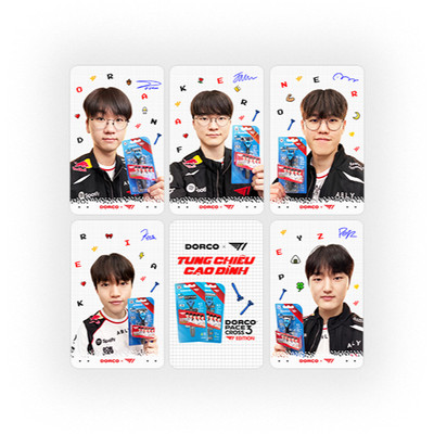 [SELFIE CARD] [Hàng Tặng Không Bán | Gift Not For Sale] THE SELFIE PHOTOCARD Bản Giới Hạn DORCO x T1