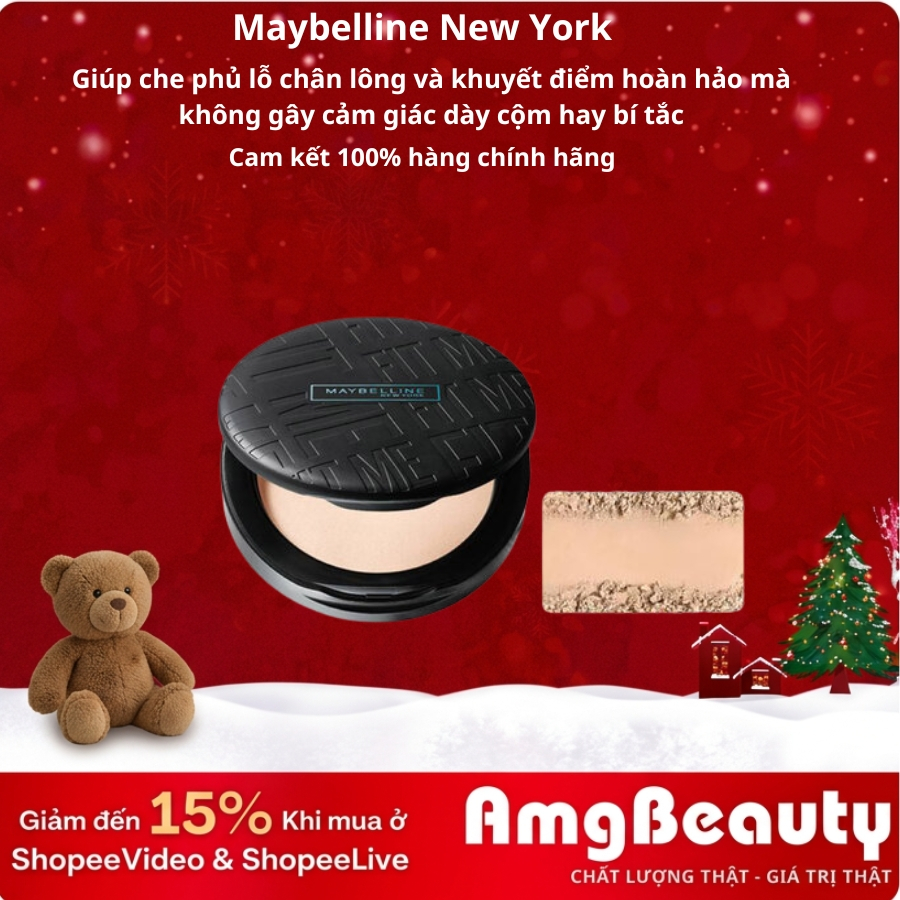 Phấn Phủ Maybelline Mịn Nhẹ Kiềm Dầu Chống Nắng 6g Hasaki Sản Phẩm Chính Hãng