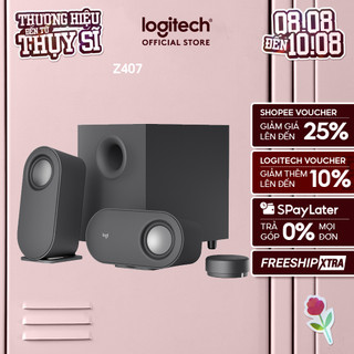 Loa máy tính bluetooth logitech z407 - đa kết nối , công suất 80w