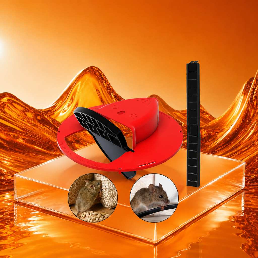 🛑FREESHIP🛑 COMBO 5 NẮP BẪY CHUỘT THÔNG MINH, TỰ ĐỘNG TRƯỢT, BẬP BÊNH (TẶNG THANG)