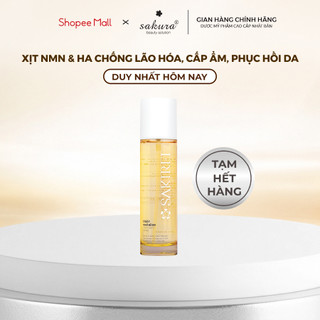 [Date 05.2026] Xịt NMN và HA chống lão hóa, giúp cấp ẩm và phục hồi da Sakirei NMN Revitalize Treatment Spray 150ml