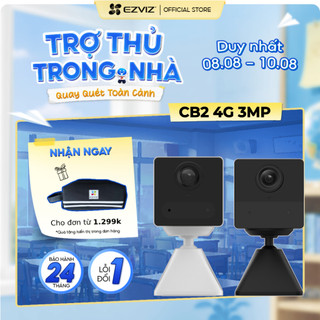 Camera EZVIZ CB2 Sử Dụng Sim 4G, Không Dây Pin Sạc 2000 mAh, Đầu Sạc Type-C