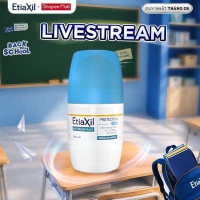 [ETIAXIL] Lăn Khử Mùi Etiaxil Bảo Vệ Kép Nắp Xanh 50ml