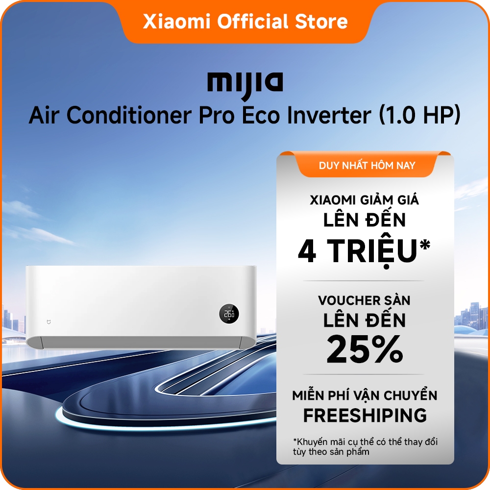 Máy lạnh/Điều hòa Xiaomi Mijia Air Conditioner Pro Eco Inverter 1.0 HP | Bảo hành 3 năm Inverter