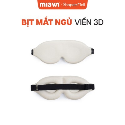 Bịt Bảo Vệ Mắt MIA The Travel Star EMY_01 AirComfort Eye Mask - Thiết Kế 3D, Chất Liệu Mềm Mại, Giảm Áp Lực Lên Mắt