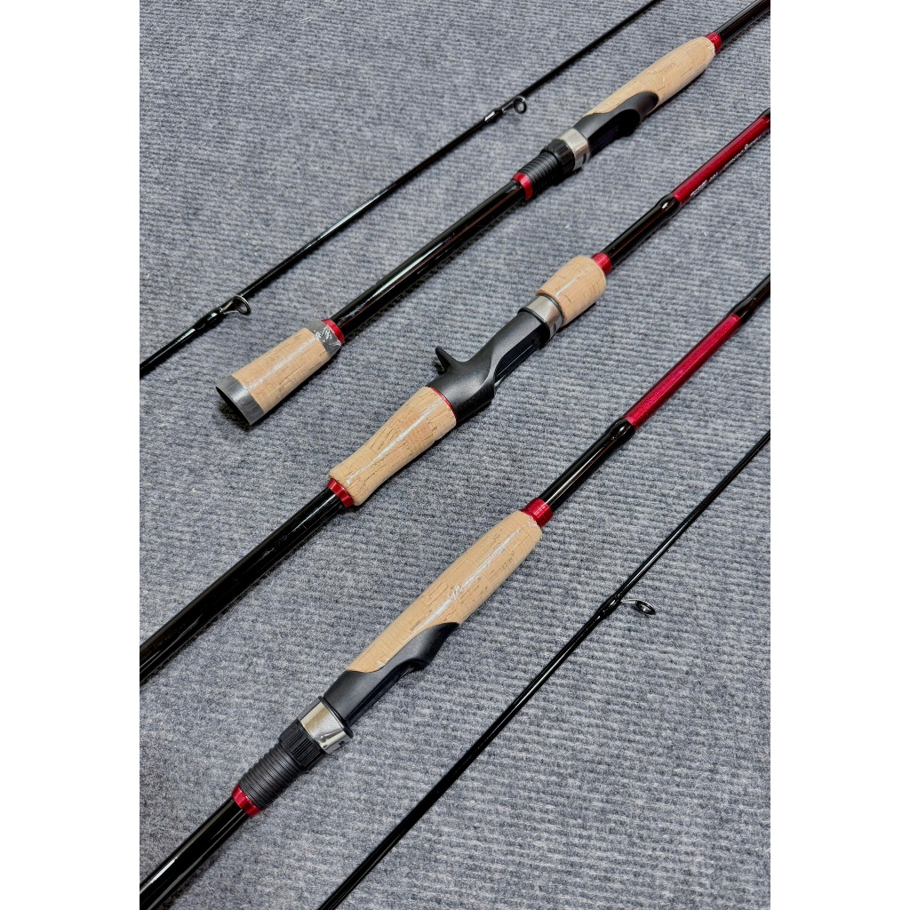 Cần Câu Lure Viking Susano M - Đầu PU Chống Xoắn, Cần Ngang & Đứng