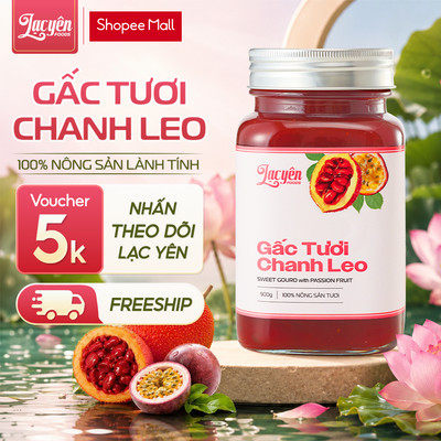 Gấc Tươi Chanh Leo Lạc Yên Foods  Đạt Chứng Nhận ISO 22000 Sản Phẩm Từ Nông Sản Sạch 100%
