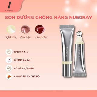 [NUEGRAY] Son Dưỡng Môi Chống Nắng Sun Beam Lip Treatment SPF25 PA++ - Có Màu, Dưỡng Ẩm, 3 Màu 10ml