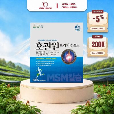 Nước uống bổ xương khớp MSM Hogwanwon Premium Gold – 30 gói x 70ml Jung Kwan Jang