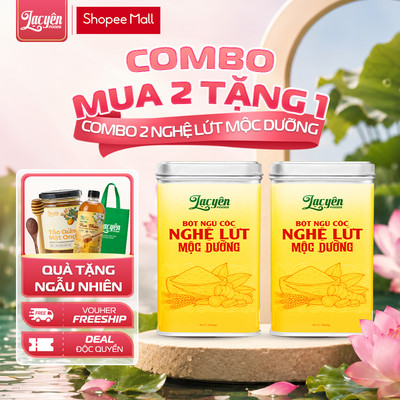 Combo 2 - 3 Hũ Nghệ Lứt Mộc Dưỡng Lạc Yên Foods – Nghệ Lứt Thơm Ngon, Dễ Dùng