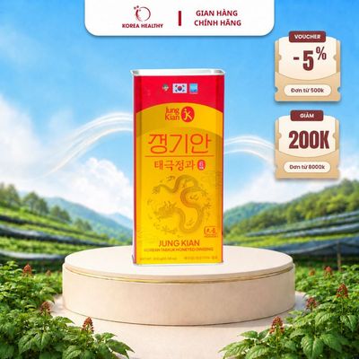 Hồng sâm tẩm mật ong 6 năm tuổi Hàn Quốc Jung Kian 300g 6 củ