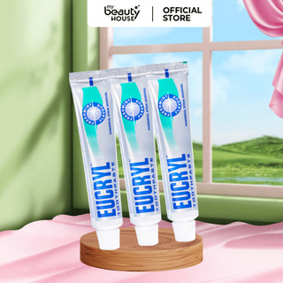 Combo 3 Kem đánh răng Eucryl hỗ trợ làm trắng răng (2x62g)