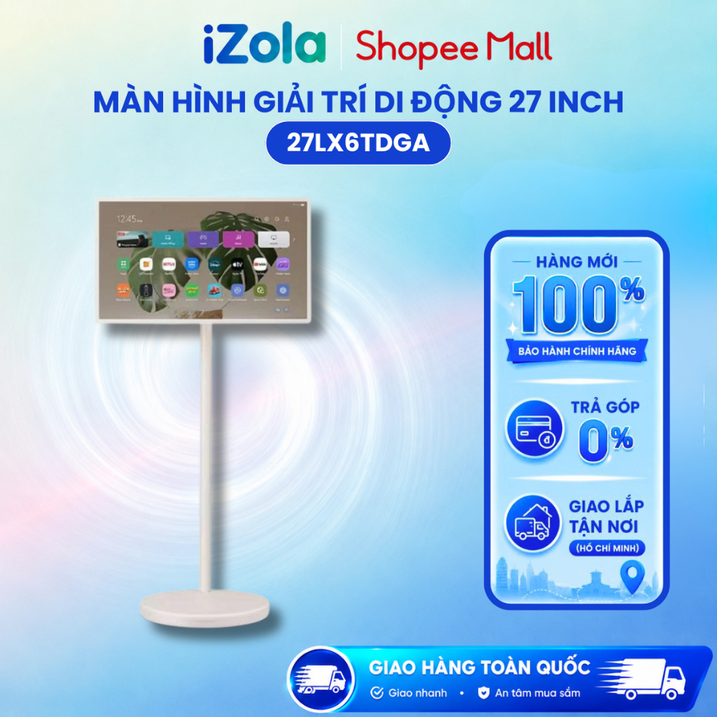 27LX6TDGA - Màn Hình Giải Trí Di Động 27 Inch 27LX6TDGA - Hàng chính hãng