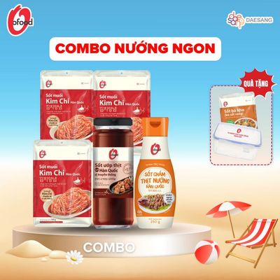[COMBO NƯỚNG NGON] Tặng 01 bò sốt vang và hộp nhựa cao cấp 2L O'Food