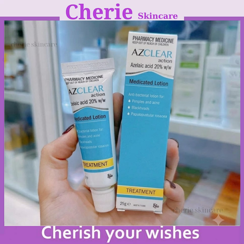 Kem Azclear Action Lotion giảm mụn, mờ thâm 25gr