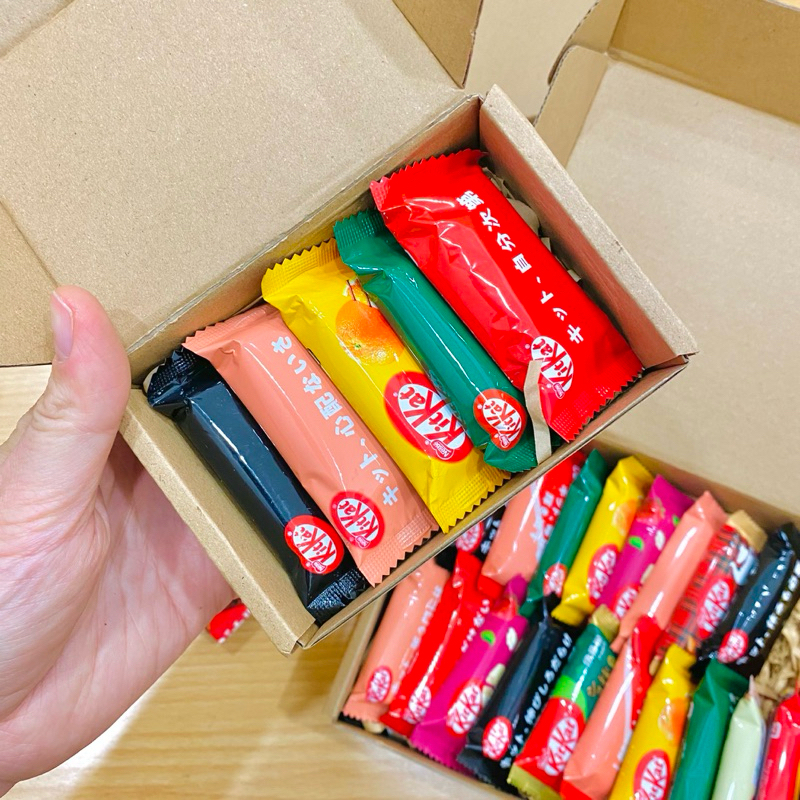 KitKat Mini Mix Vị Nhật Bản, Kitkat Socola bản truyền thống, Valentine, Sanrio, Bản đặc biệt, Giftbo