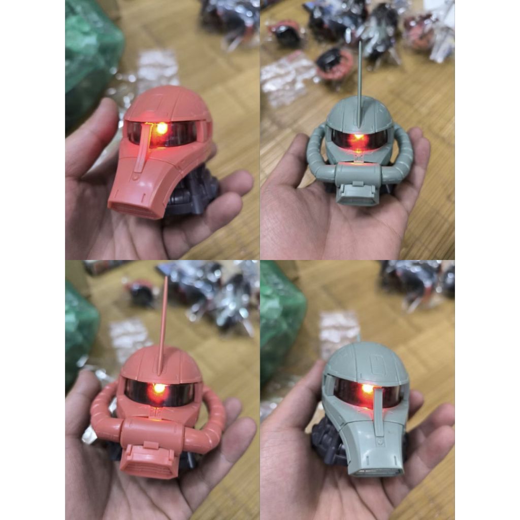 Mô Hình Lắp Ráp Gundam Bandai Gachapon / Exceed Model Gundam Head NEW - 2ND