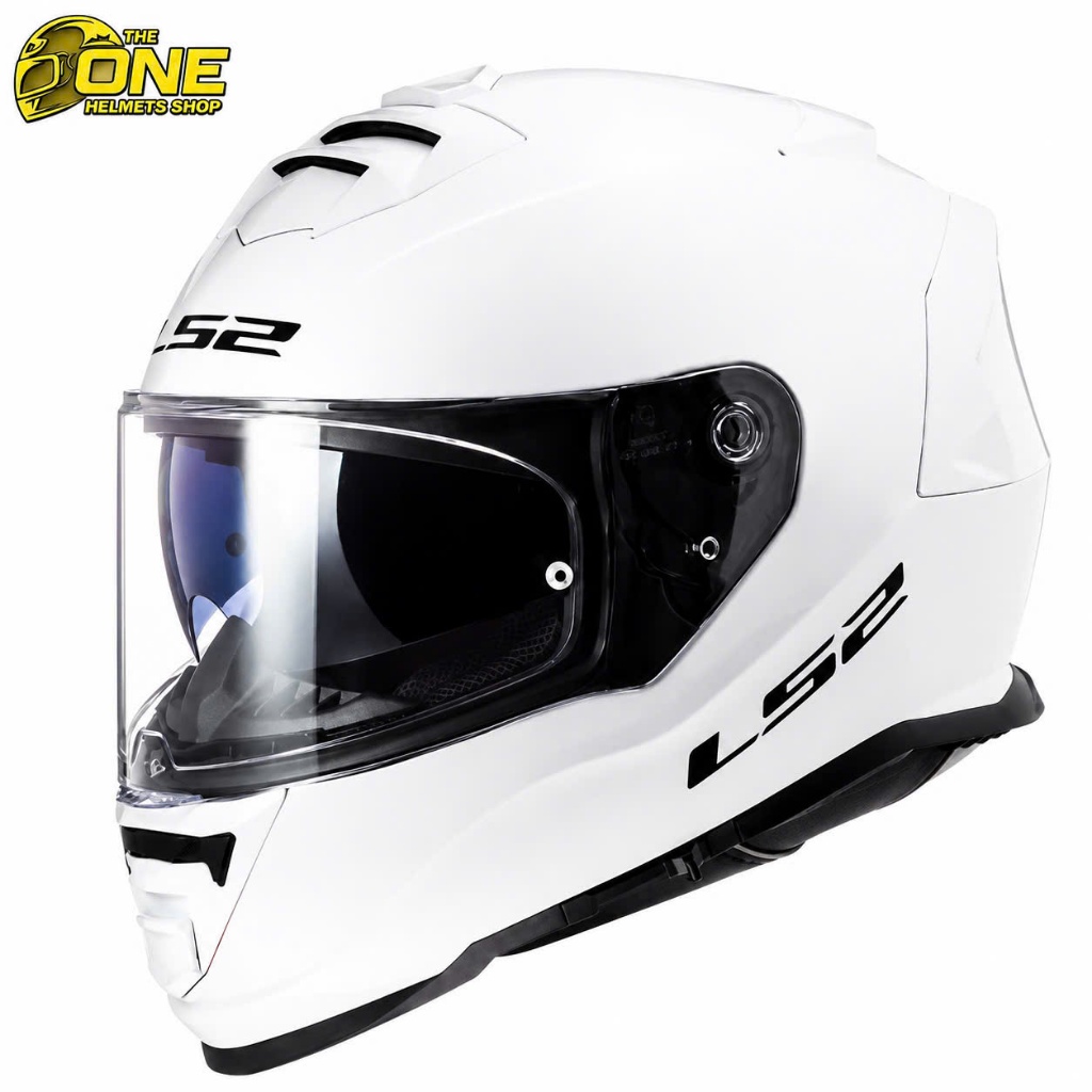 FULLFACE LS2 FF800 Storm Cao Cấp 2 kính -TRẮNG BÓNG