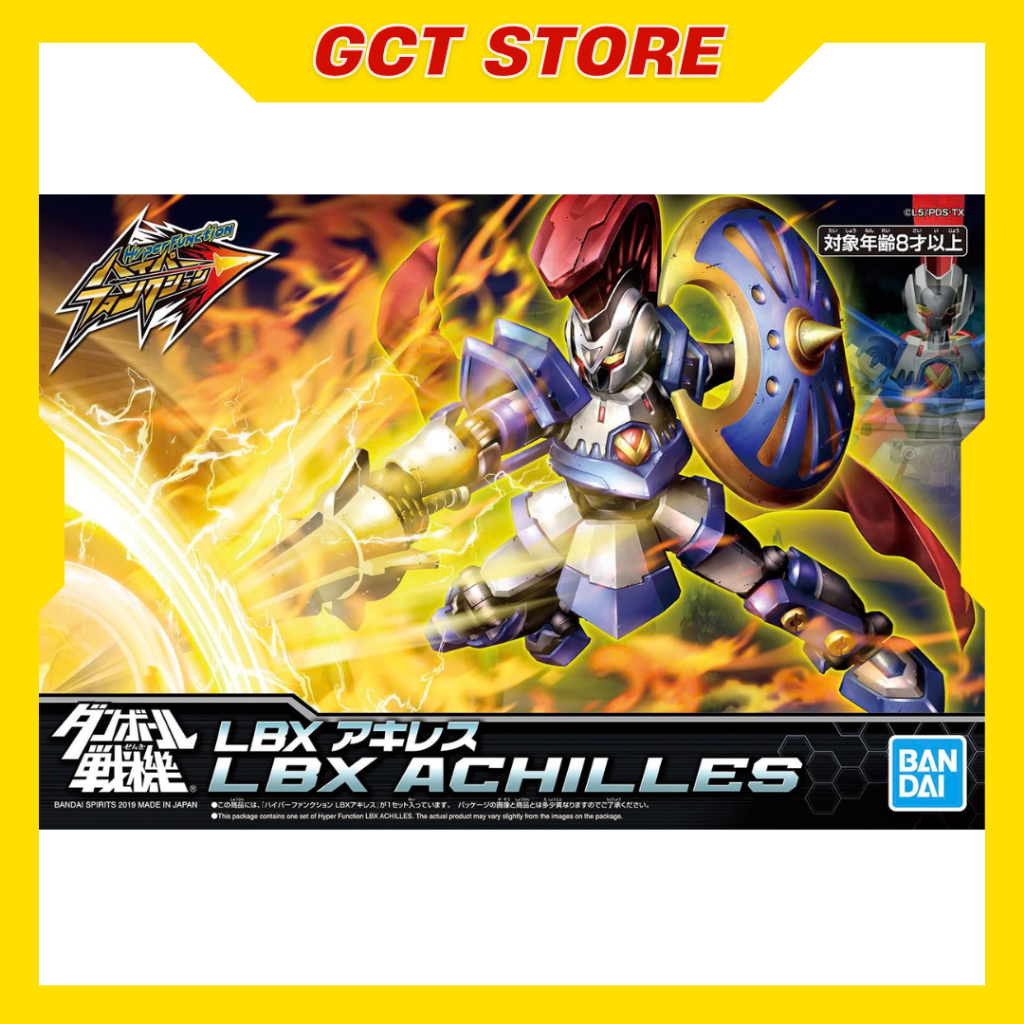 [PRE ÍT NGÀY] Mô Hình Lắp Ráp Hyper Function LBX Achilles
