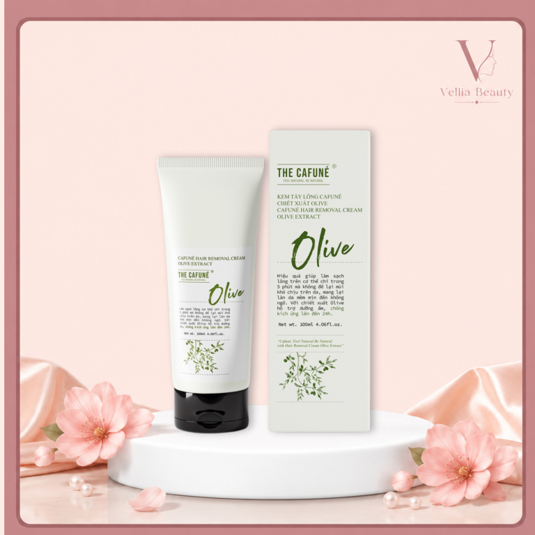 Kem tẩy lông Olive – KTL004 – Vellia Beauty