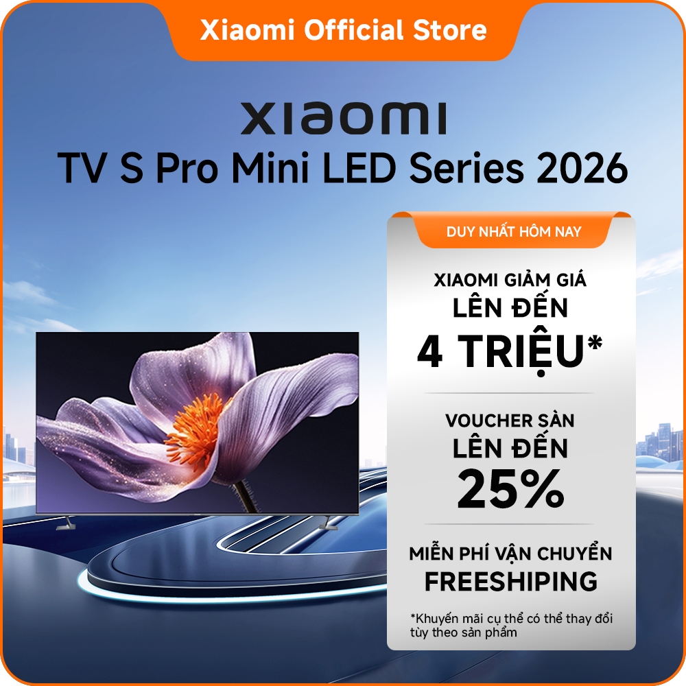 TV S Pro Mini LED 55"/65"/75" | Bảo hành 2 năm｜Tần số quét 144Hz giúp hiển thị hình ảnh mượt mà, giả