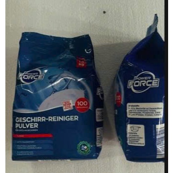 Bột Rửa Ly - Bát rửa bát Alio/Force 1,5 Kg - Đức + tặng viên rửa bát