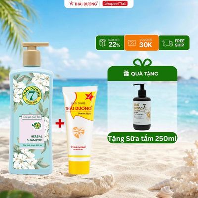 [Sale Tháng 8] COMBO Dầu gội TD 7 Gold Bưởi Tây + 1 tuýp Kem nghệ hoặc Gót sen kèm quà tặng đặc biệt