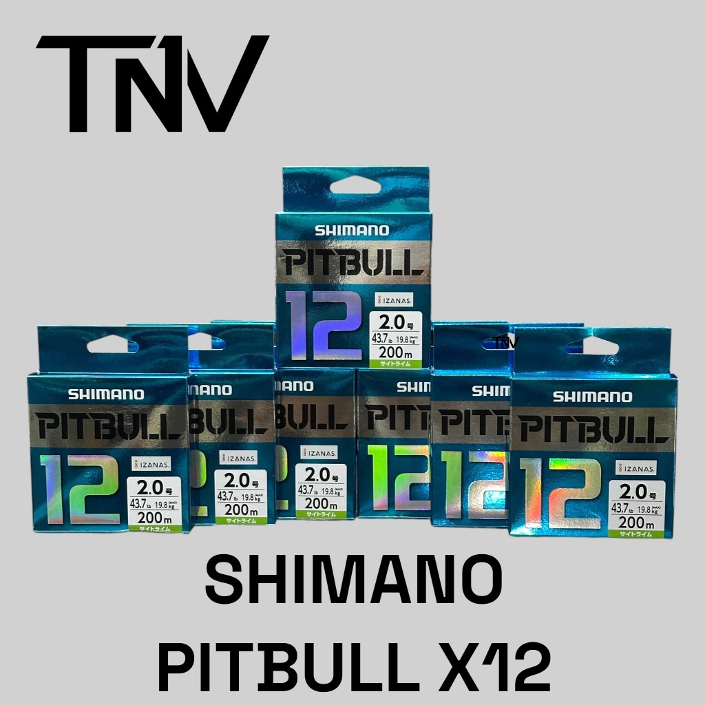 SHIMANO PITBULL X12 - Dây PE Pitbull X12, dây PE Shimano, dây Pitbull, mịn mượt, lõi X12