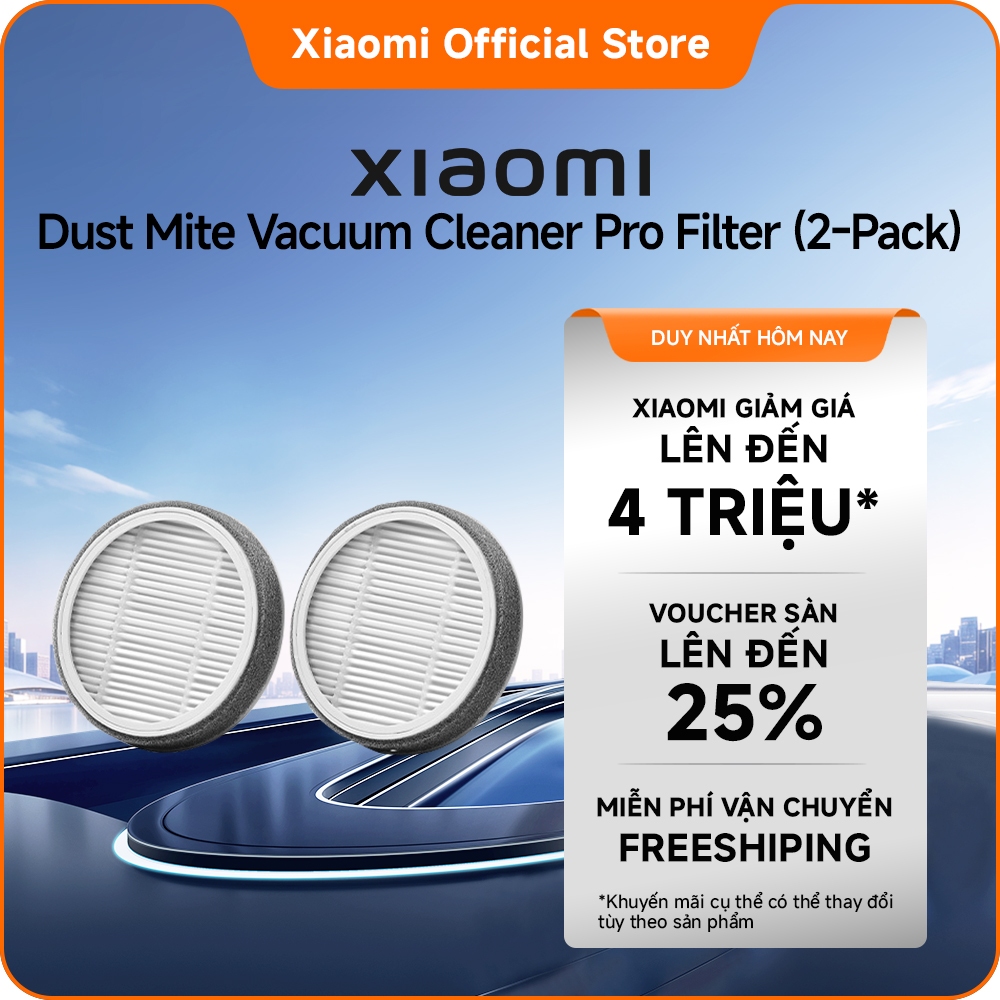 Xiaomi Dust Mite Vacuum Cleaner Pro Filter (2 Pack)