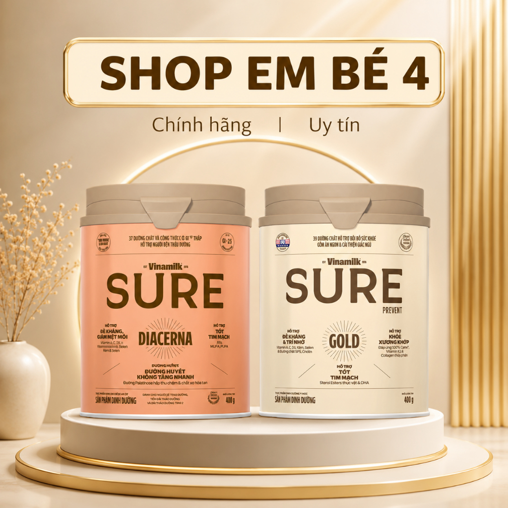 [Vinamilk] Sữa Bột Sure Prevent Gold/ Sure Diacerna 900g