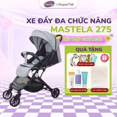 Xe Đẩy Cho Bé Mastela 275 Đa Chức Năng, Chất Liệu Aluminium, Gấp Gọn Mang Theo Xe Máy, Oto, Máy Bay