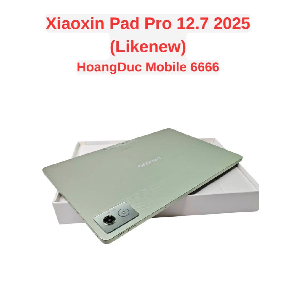Lenovo Xiaoxin Pad Pro 12.7 2025 Fullbox likenew Màn LCD 2.9K Dimensity 8300