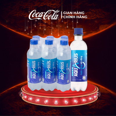 Lốc 6 Chai Nước Uống Điện Giải Bù Khoáng Thể Thao Aquarius 390ml/Chai Sale 8.8_SP