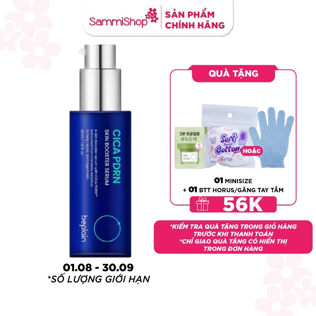 Beplain Tinh chất Cica PDRN Skin Booster Serum 30ml