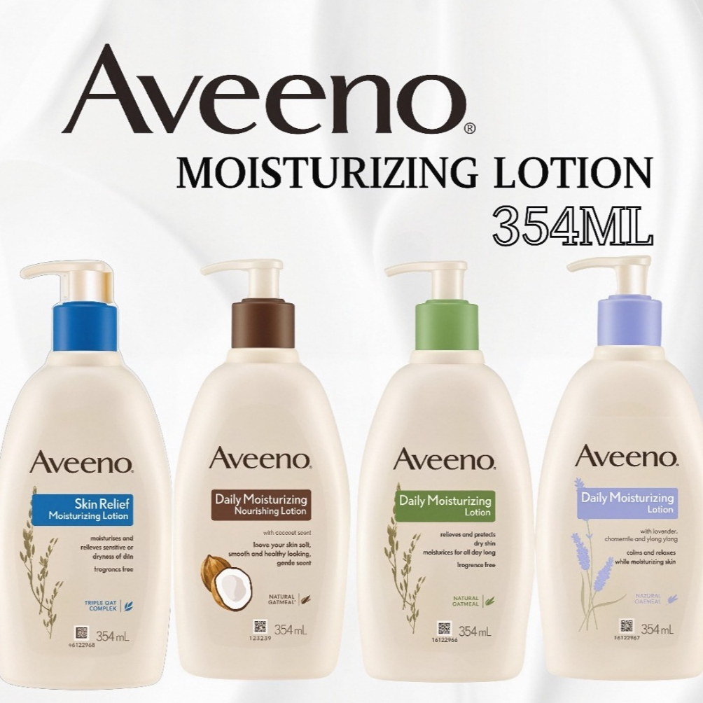 Sữa dưỡng thể Aveeno Body Lotion 354ml/Moisturizing Lotion/Nhập khẩu từ Hồng Kông