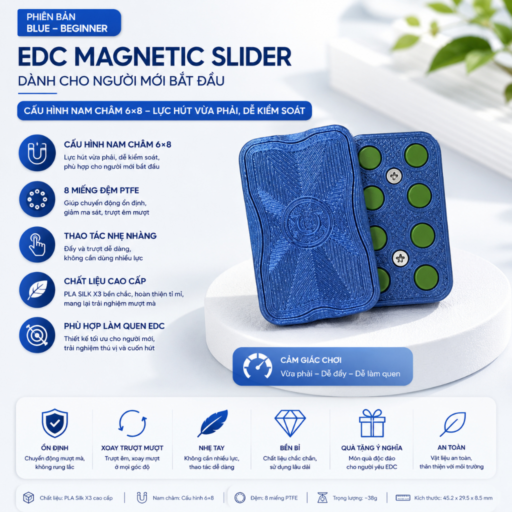 EDC Freehand CHUNEDC 6x8 Phiên bản BLUE – BEGINNER