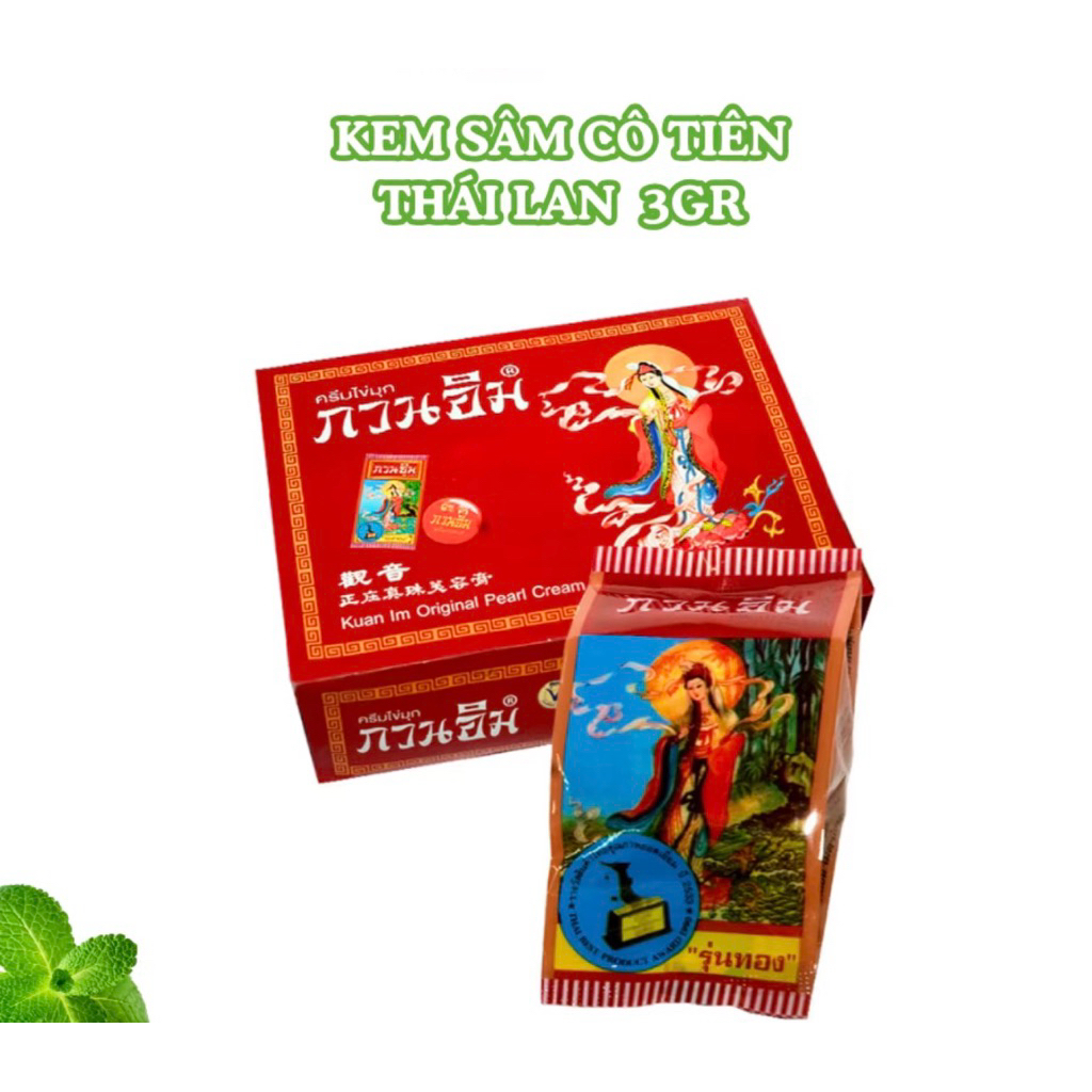 combo 2/3/5 Kem sâm cô tiên Thái Lan, kem sâm Thái Lan hỗ trợ dưỡng da trắng da cấp tốc