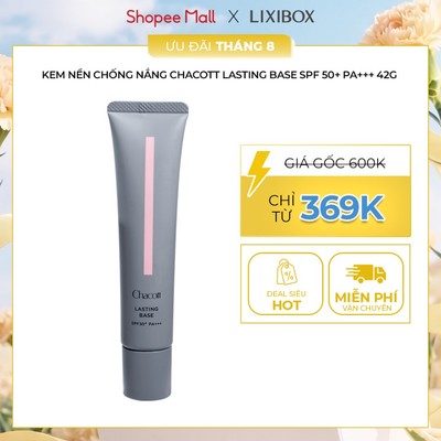Kem Lót Trang Điểm Chống Nắng Chacott Lasting Base SPF 50+ PA+++ 42g