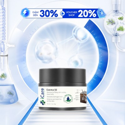 Cao Bôi Ezema 50 | Hủ 50gr | Thương Hiệu iCare Pharma