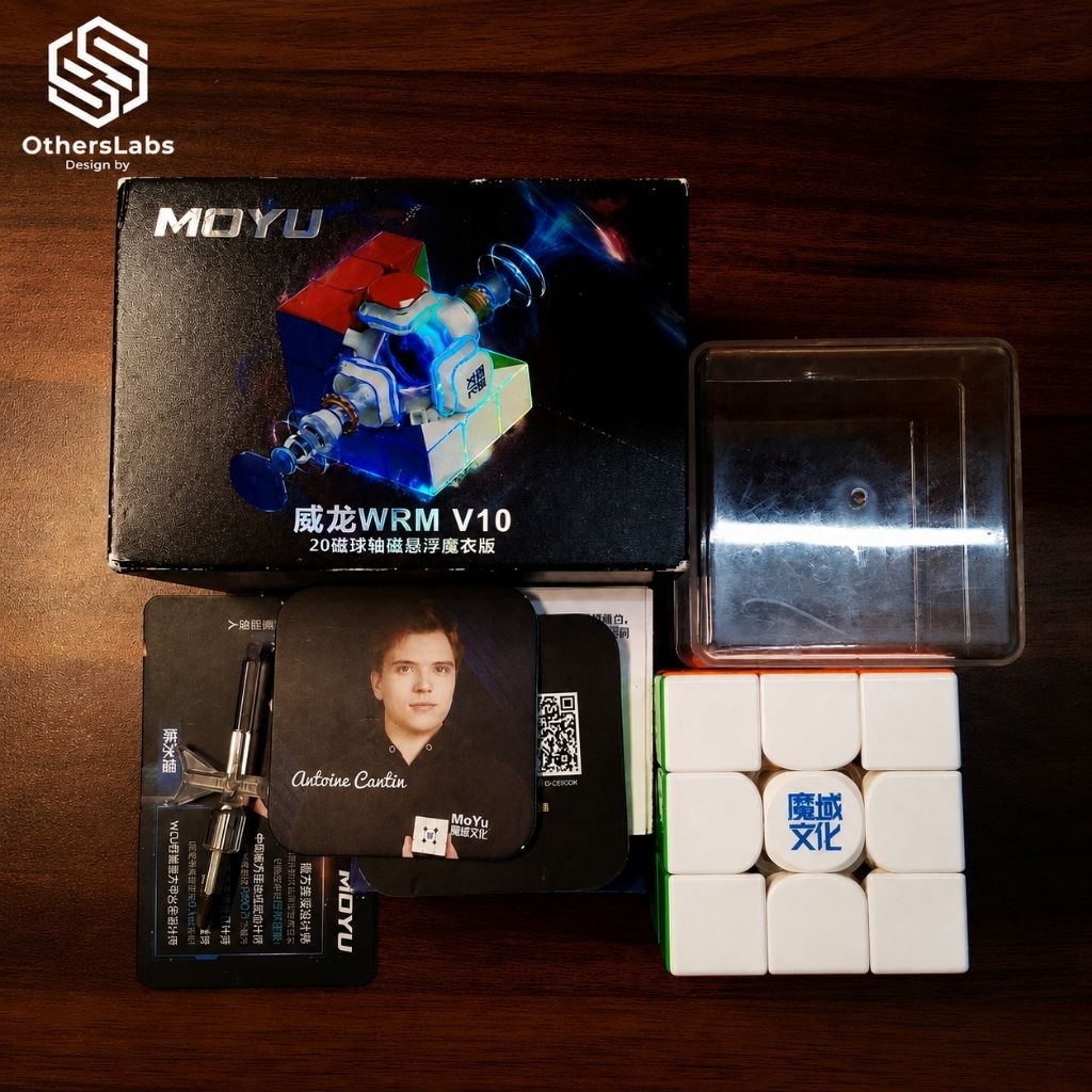 [Cũ 95%] Rubik WRM V10 bản 20M Ballcore Maglev UV | Fullbox,có lỗi nhẹ (mô tả).