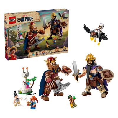 Đồ Chơi Lắp Ráp Dorry Brogy – Gã Khổng Lồ Đảo Little Garden LEGO ONE PIECE 75644 (733 Chi Tiết)