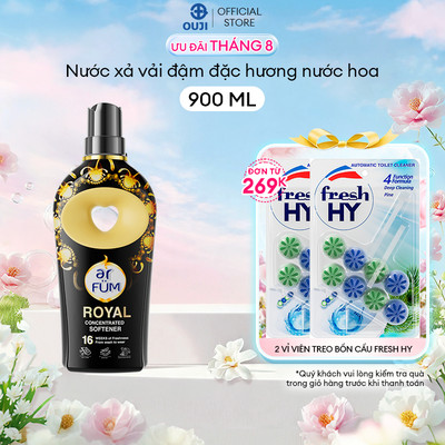 Nước xả vải đậm đặc ar FÜM Một lần xả hương nước hoa cao cấp 900ml