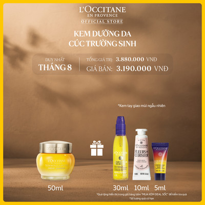 Kem Dưỡng Trẻ Hóa Da Cúc Trường Sinh L'Occitane Immortelle Divine Youth Cream 50ml/65ml
