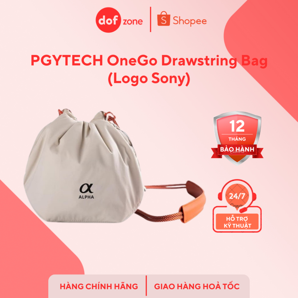 Túi Rút PGYTECH OneGo Drawstring Bag - Hàng Mới Chính Hãng