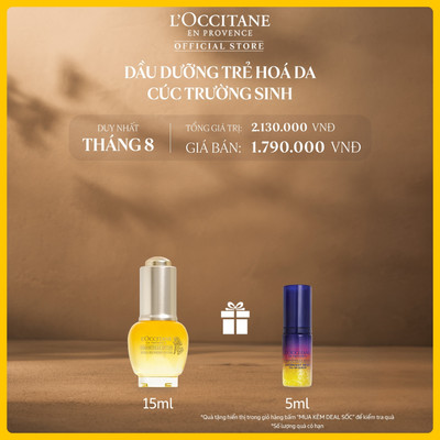Dầu Trẻ Hóa Da Hoa Cúc Trường Sinh 15ML