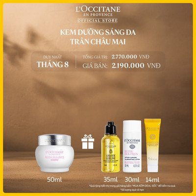Kem Dưỡng Làm Sáng Da Trân Châu Mai L'OCCITANE Reine des Prés Cream 50ML
