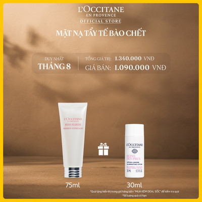 Mặt Nạ Tẩy Tế Bào Chết L'Occitane RB EXFOLIATING MASK 75ML