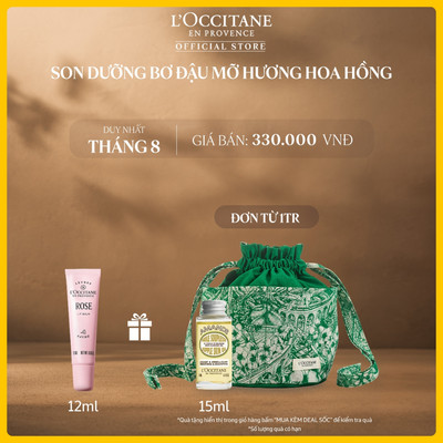 Son Dưỡng Bơ Đậu Mỡ L'Occitane Hương Hoa Lip Balm 12ml